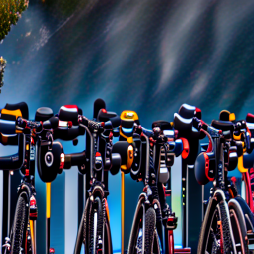 040_Several bicycles sit parked nest to each other..png